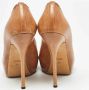 Gucci Vintage Pre-owned Leather heels Brown Dames - Thumbnail 4