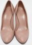 Gucci Vintage Pre-owned Leather heels Brown Dames - Thumbnail 3