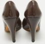Gucci Vintage Pre-owned Leather heels Brown Dames - Thumbnail 5