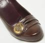 Gucci Vintage Pre-owned Leather heels Brown Dames - Thumbnail 7