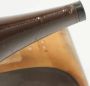 Gucci Vintage Pre-owned Leather heels Brown Dames - Thumbnail 8