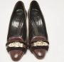 Gucci Vintage Pre-owned Leather heels Brown Dames - Thumbnail 3