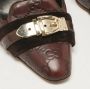 Gucci Vintage Pre-owned Leather heels Brown Dames - Thumbnail 7