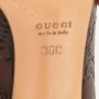 Gucci Vintage Pre-owned Leather heels Brown Dames - Thumbnail 8