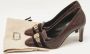 Gucci Vintage Pre-owned Leather heels Brown Dames - Thumbnail 9