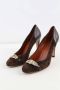 Gucci Vintage Pre-owned Leather heels Brown Dames - Thumbnail 4