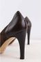 Gucci Vintage Pre-owned Leather heels Brown Dames - Thumbnail 7