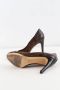 Gucci Vintage Pre-owned Leather heels Brown Dames - Thumbnail 8