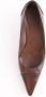 Gucci Vintage Pre-owned Leather heels Brown Dames - Thumbnail 5