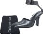 Gucci Vintage Pre-owned Leather heels Gray Dames - Thumbnail 7