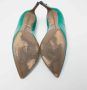 Gucci Vintage Pre-owned Leather heels Green Dames - Thumbnail 6