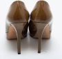 Gucci Vintage Pre-owned Leather heels Green Dames - Thumbnail 5