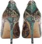 Gucci Vintage Pre-owned Leather heels Green Dames - Thumbnail 5