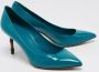 Gucci Vintage Pre-owned Leather heels Green Dames - Thumbnail 4