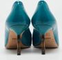 Gucci Vintage Pre-owned Leather heels Green Dames - Thumbnail 5