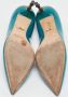 Gucci Vintage Pre-owned Leather heels Green Dames - Thumbnail 6