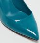 Gucci Vintage Pre-owned Leather heels Green Dames - Thumbnail 7