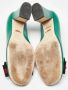 Gucci Vintage Pre-owned Leather heels Green Dames - Thumbnail 6