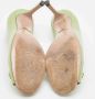 Gucci Vintage Pre-owned Leather heels Green Dames - Thumbnail 6