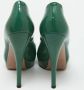 Gucci Vintage Pre-owned Leather heels Green Dames - Thumbnail 5