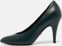 Gucci Vintage Pre-owned Leather heels Green Dames - Thumbnail 2