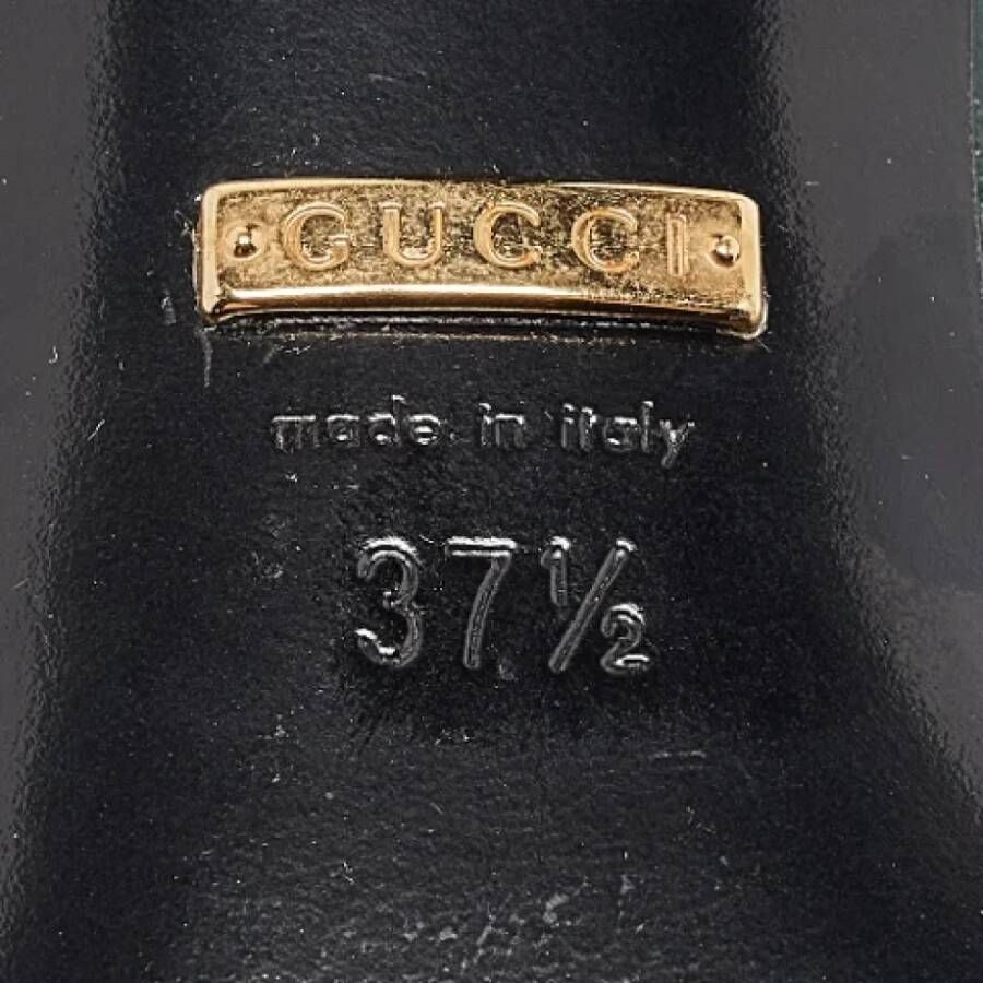 Gucci Vintage Pre-owned Leather heels Green Dames