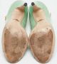 Gucci Vintage Pre-owned Leather heels Green Dames - Thumbnail 5