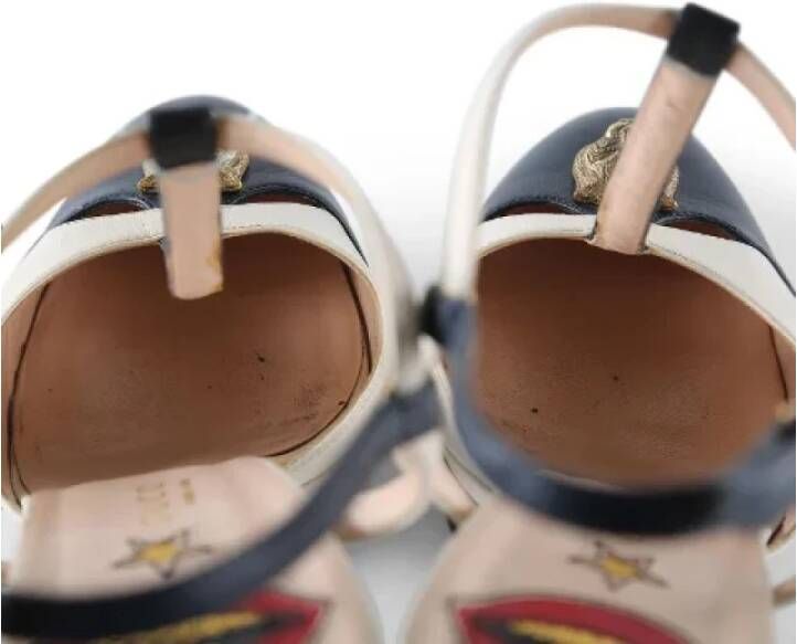 Gucci Vintage Pre-owned Leather heels Multicolor Dames