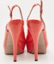 Gucci Vintage Pre-owned Leather heels Orange Dames - Thumbnail 5