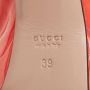 Gucci Vintage Pre-owned Leather heels Orange Dames - Thumbnail 8