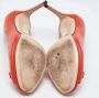 Gucci Vintage Pre-owned Leather heels Orange Dames - Thumbnail 6
