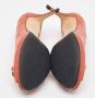 Gucci Vintage Pre-owned Leather heels Orange Dames - Thumbnail 6