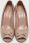 Gucci Vintage Pre-owned Leather heels Pink Dames - Thumbnail 3
