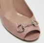 Gucci Vintage Pre-owned Leather heels Pink Dames - Thumbnail 8