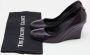 Gucci Vintage Pre-owned Leather heels Purple Dames - Thumbnail 9