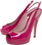 Gucci Vintage Pre-owned Leather heels Purple Dames - Thumbnail 3