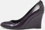 Gucci Vintage Pre-owned Leather heels Purple Dames - Thumbnail 2