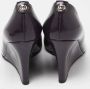 Gucci Vintage Pre-owned Leather heels Purple Dames - Thumbnail 5