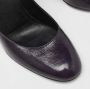Gucci Vintage Pre-owned Leather heels Purple Dames - Thumbnail 8