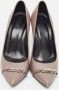 Gucci Vintage Pre-owned Leather heels Purple Dames - Thumbnail 3
