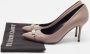 Gucci Vintage Pre-owned Leather heels Purple Dames - Thumbnail 9