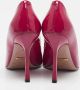 Gucci Vintage Pre-owned Leather heels Purple Dames - Thumbnail 5