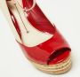 Gucci Vintage Pre-owned Leather heels Red Dames - Thumbnail 7