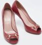 Gucci Vintage Pre-owned Leather heels Red Dames - Thumbnail 4