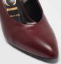 Gucci Vintage Pre-owned Leather heels Red Dames - Thumbnail 7