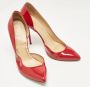 Gucci Vintage Pre-owned Leather heels Red Dames - Thumbnail 3