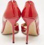 Gucci Vintage Pre-owned Leather heels Red Dames - Thumbnail 4