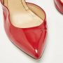 Gucci Vintage Pre-owned Leather heels Red Dames - Thumbnail 6