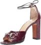 Gucci Vintage Pre-owned Leather heels Red Dames - Thumbnail 4