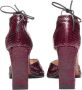 Gucci Vintage Pre-owned Leather heels Red Dames - Thumbnail 5